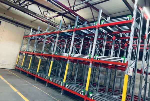 IBC Push Back Racking